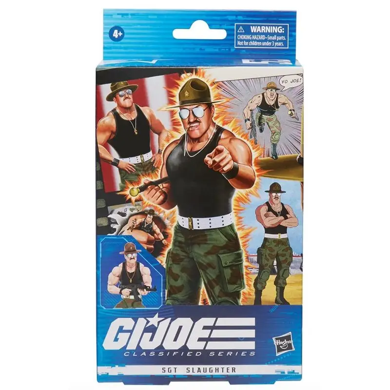 In Stock Original G.I. Joe Classified Series Sgt Slaugher Deluxe Collectible 6-Inch Action Figures Hobbies Toys Gifts