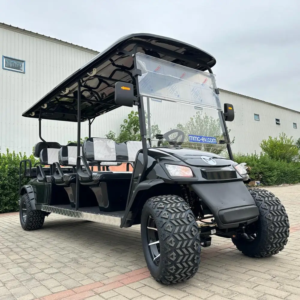 تصميم جديد 72 فولت بطارية ليثيوم عربة جولف رخيصة على الطرق الوعرة نادي الغولف عربات التي تجرها الدواب الأبيض رفع 4 الركاب عربات الغولف الكهربائية