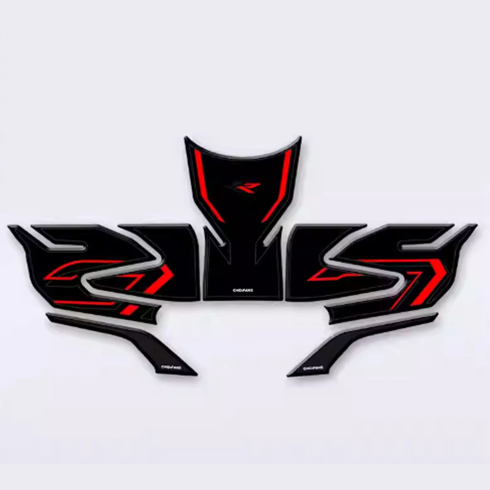 For ZONTES 703RR RR703 703-RR RR 703 Motorcycle 3MM Thick Anti Slip Fuel Tank Pad Side Knee Grip Sticker Protective Pad