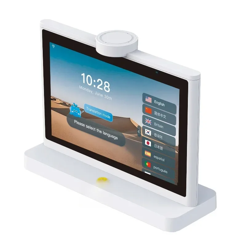 Translator 10.1 Desktop real-time multilingual business dual-screen translation machine