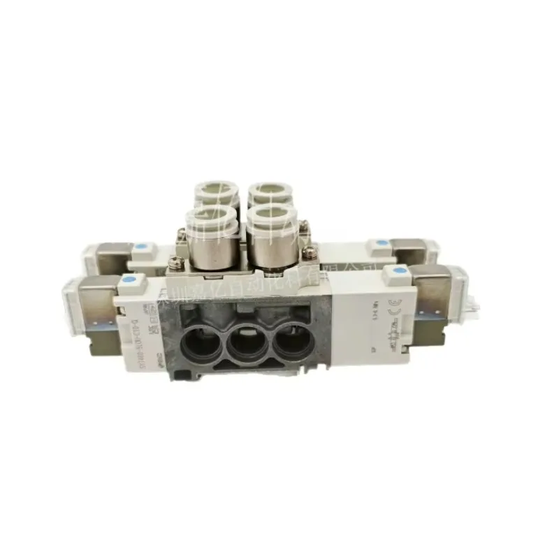 Originele Echte SMC Vijfweg Pilot Magneetventiel Directe Leiding Type SY7460-5LOU-C10-Q Pneumatische Magneetventiel