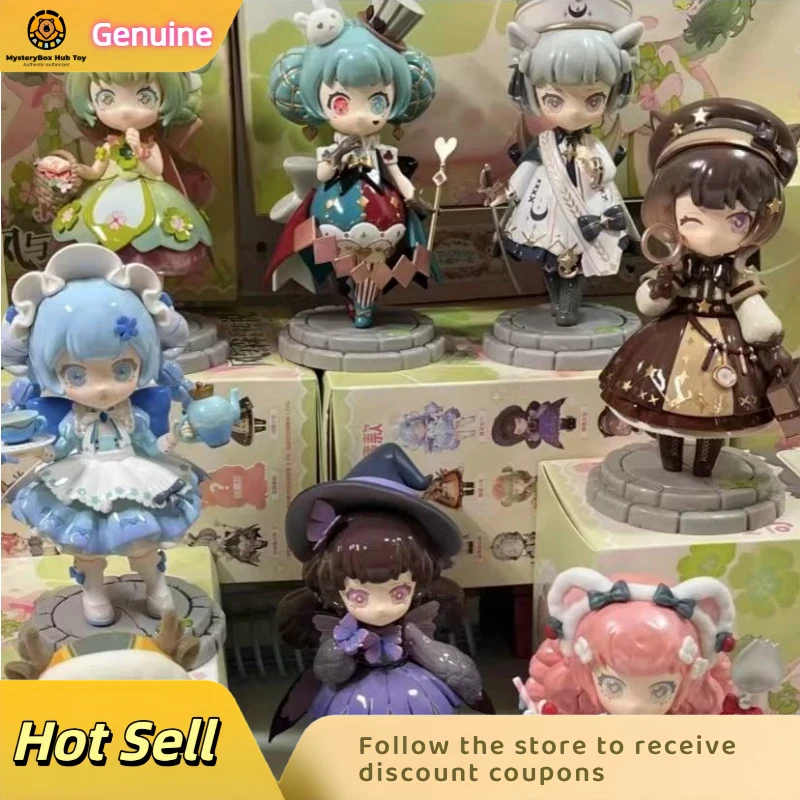 

Подлинная Kokoya'S Fourth Generation Of Feng And Sen'S Legendary Blind Box, модные игрушки и фигурки, подарок на день рождения, клеевая кукла