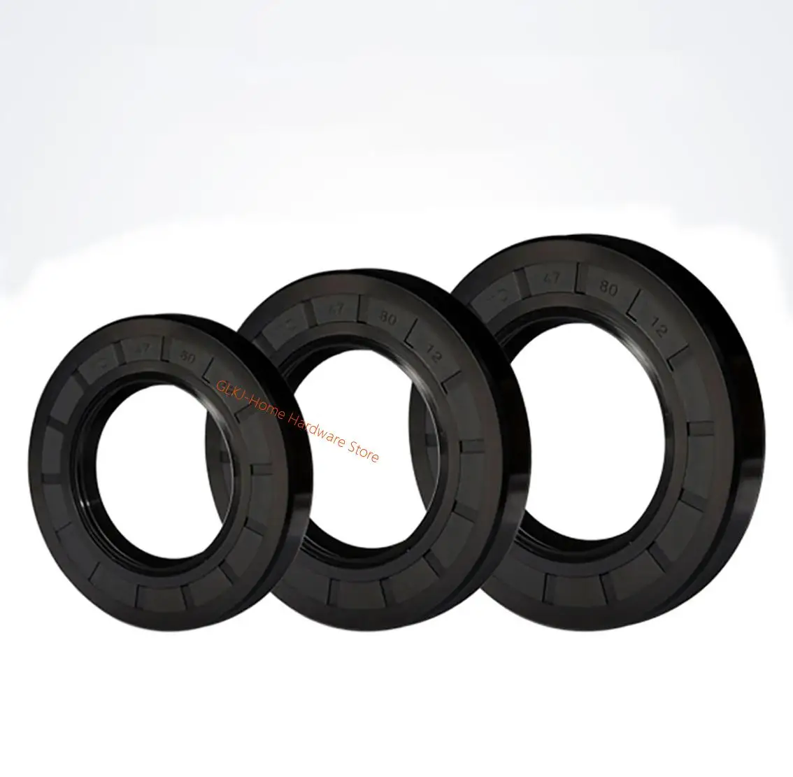 

1Pcs ID 55mm/56mm Black TC/FB/TG4 Skeleton Oil Seal Rings NBR Double Lip Seal Gasket For Rotation Shaft