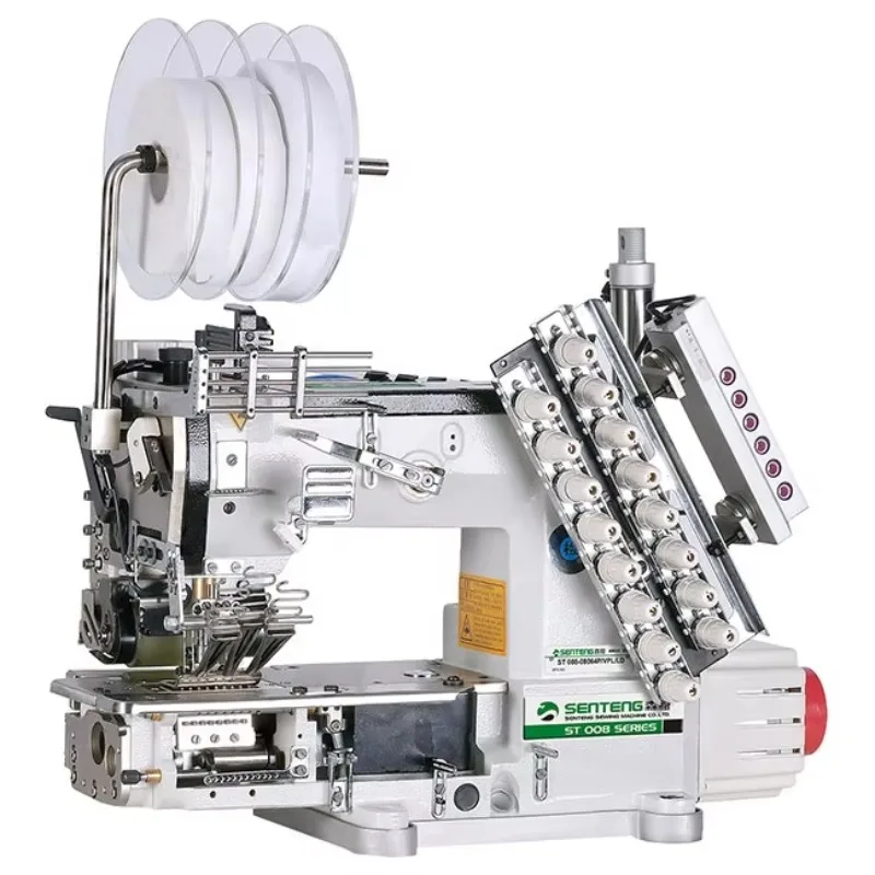Needles Industrial Sewing Machine With Tape Attaching Device
