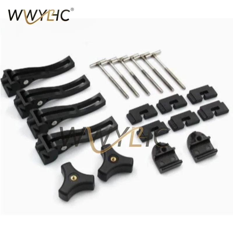 Replacement and Accessory Parts Kit for Hard Three Fold and Four Fold Truck Bed Covers, Including Nuts, T-bolts