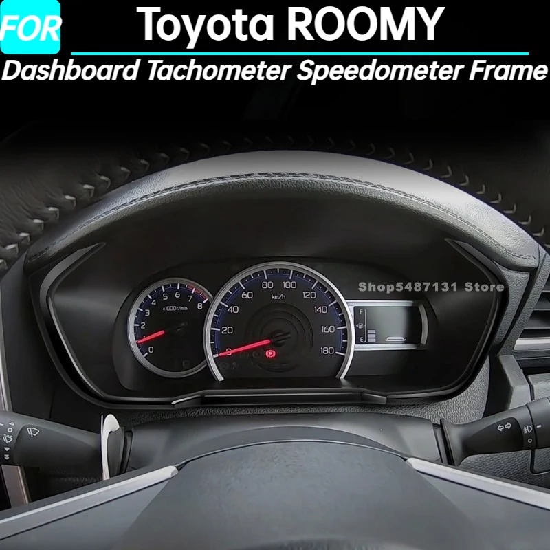 Car Dashboard Tachometer Speedometer Frame Panel Cover Trim for Toyota ROOMY Interior Accessories 2022 2023 2024 2025
