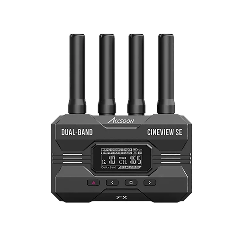 Accsoon CineView HE/SE 2.4Ghz 5Ghz Patented Dual-Band Technology SDI&HDMI Wireless Video Transmission System for Photo Studio