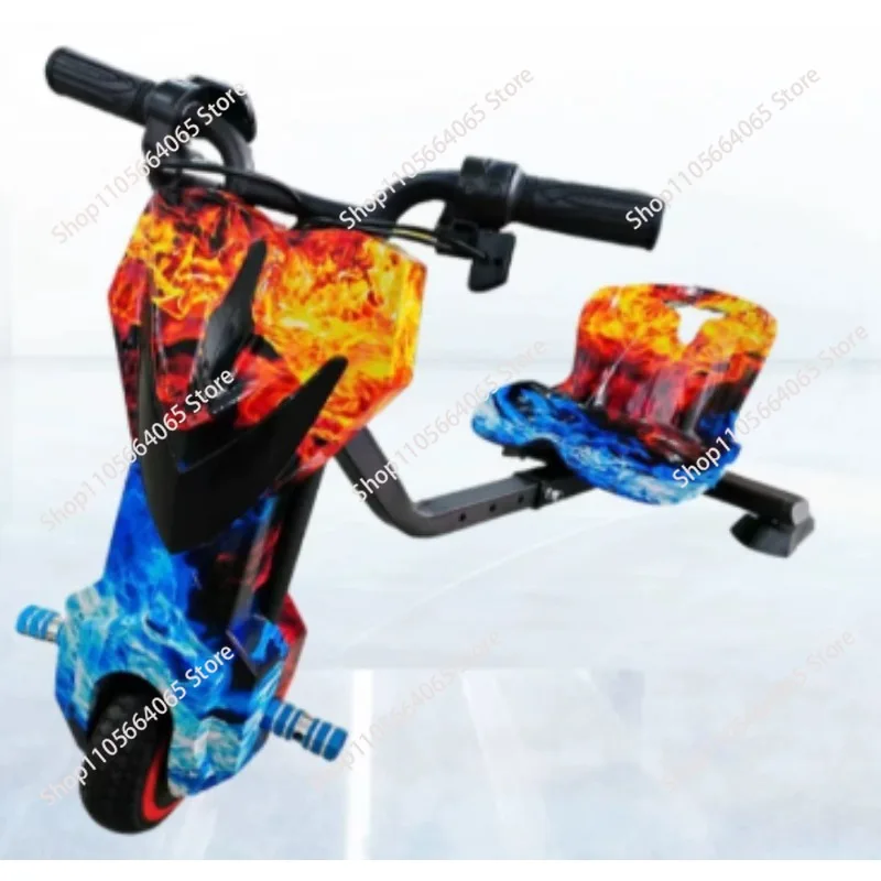 Electric Three-wheel Drift Car, Adult  , Retractable Long Battery Life  Balance Car, Battery Car