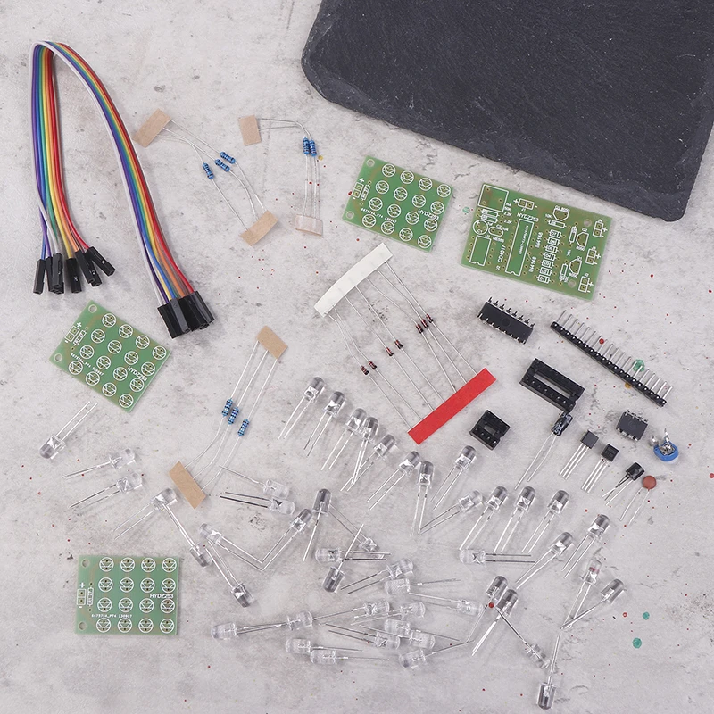 CD4017+NE555 Red Wh…