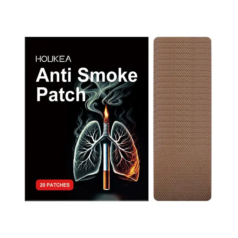 Powerful Anti  Patch 20Pcs Transdermal Plaster Nicotine Free Easy Application For Fast Stop  Aid