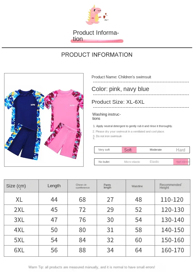 Quick Dry and Sun Protective Two-Piece Bathing Suit for Kids Perfect for Swimming and Beach