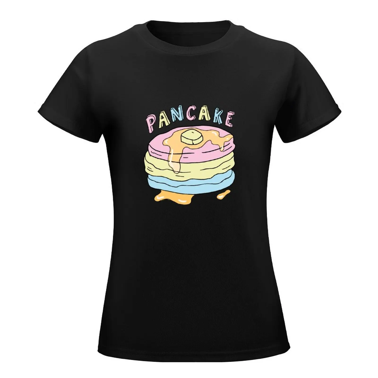 Pansexual pancake T-Shirt korean fashion cute tops summer top anime clothes woman t shirt