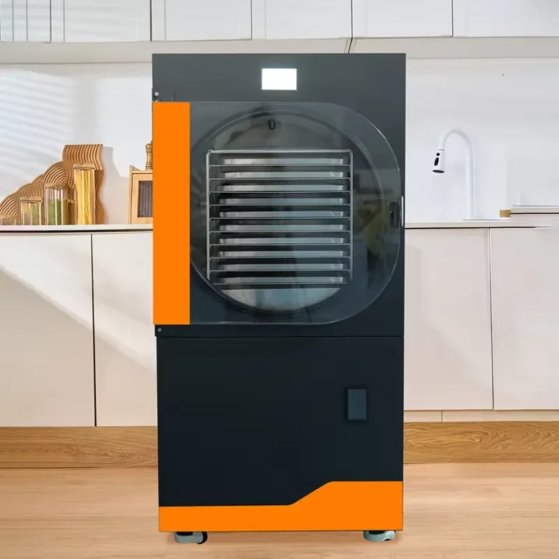 40kg 10 Trays Industrial Freeze Dryer Machine Large Capacity Fruit Vegetable Lyophilizer Commercial Food Dehydrator Equipment