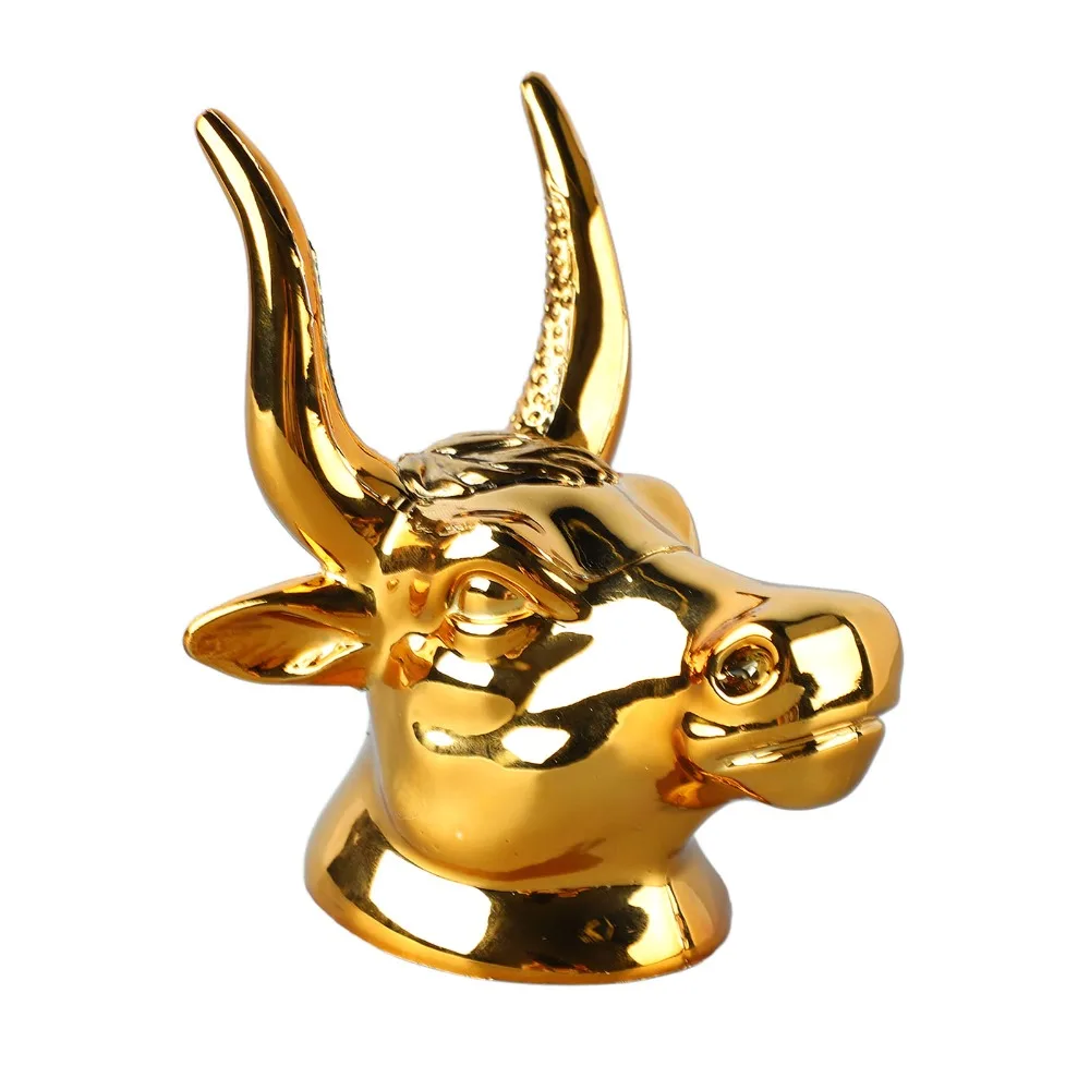 Strong Load Bearing Guitar Wall Mount Bull Shape Wall Mount Design Guitar Holder Hook Golden Guitar Wall Hanger Music Room