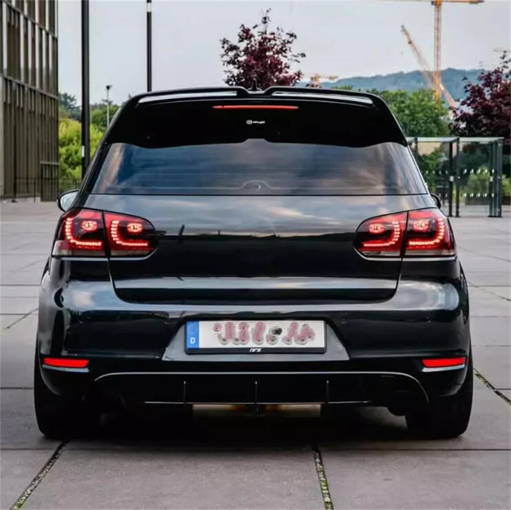 Alerón Trasero Estilo Oettinger para Volkswagen VW Golf 6 MK6 GTI GTD R20 2008 2009 2010 2011 2012 2013
