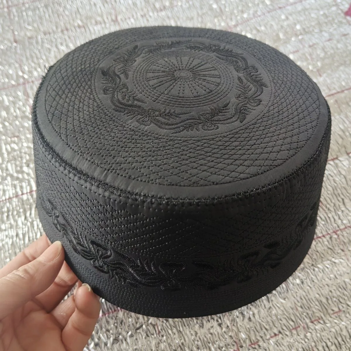 

Muslim Caps For Men Clothing Prayer Hat Islamic Taqiyah Kufi Tax Products Kippa Turkish Modern Polyester