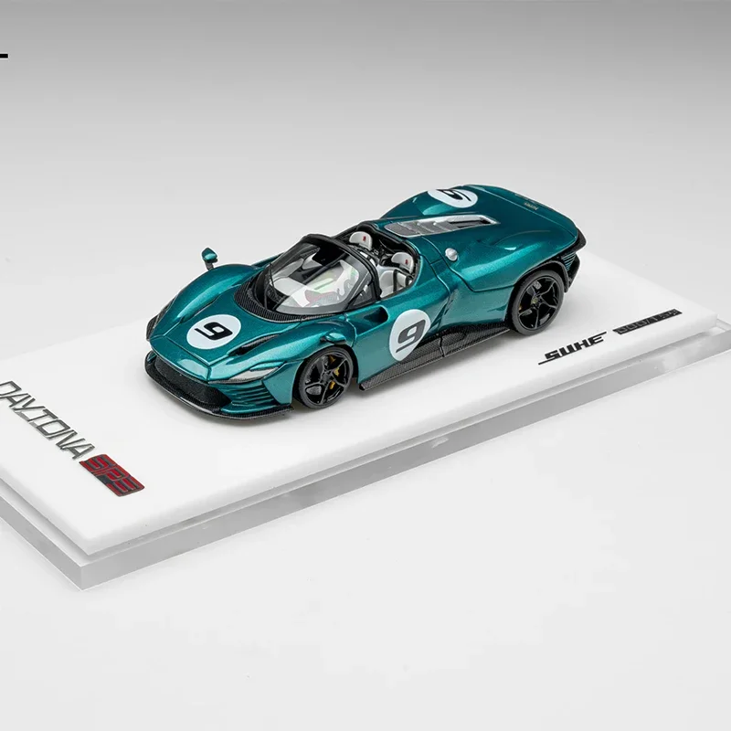 In-stock SUHE 1:64 SP3 GT2Rs resin miniature simulation car models, adult ornaments, boys' toys, children's festival gifts
