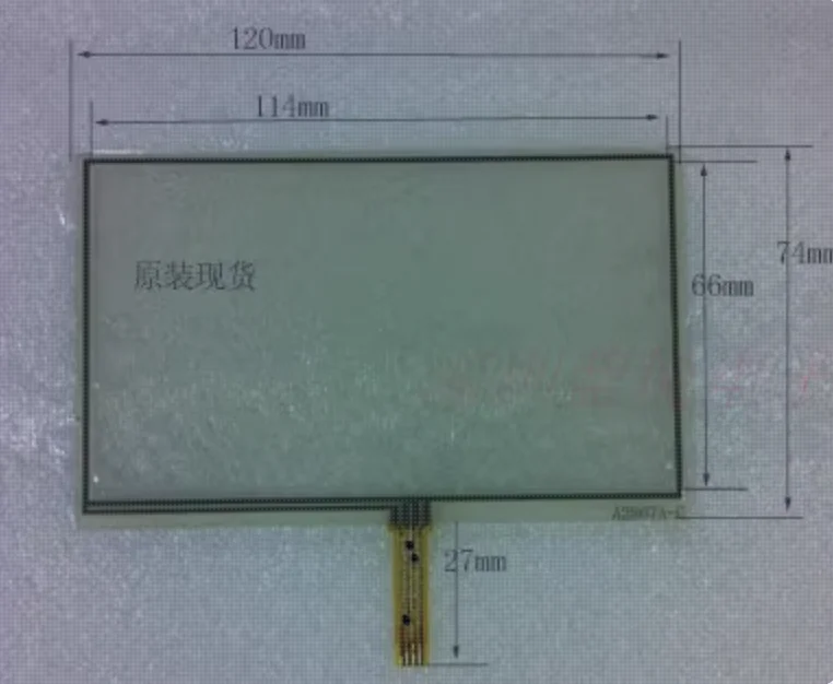 

5.0 Onda VX580LE Touchpad Touchscreen Handwriting Screen Outer Screen A2867A-G Original Stock 120 * 74