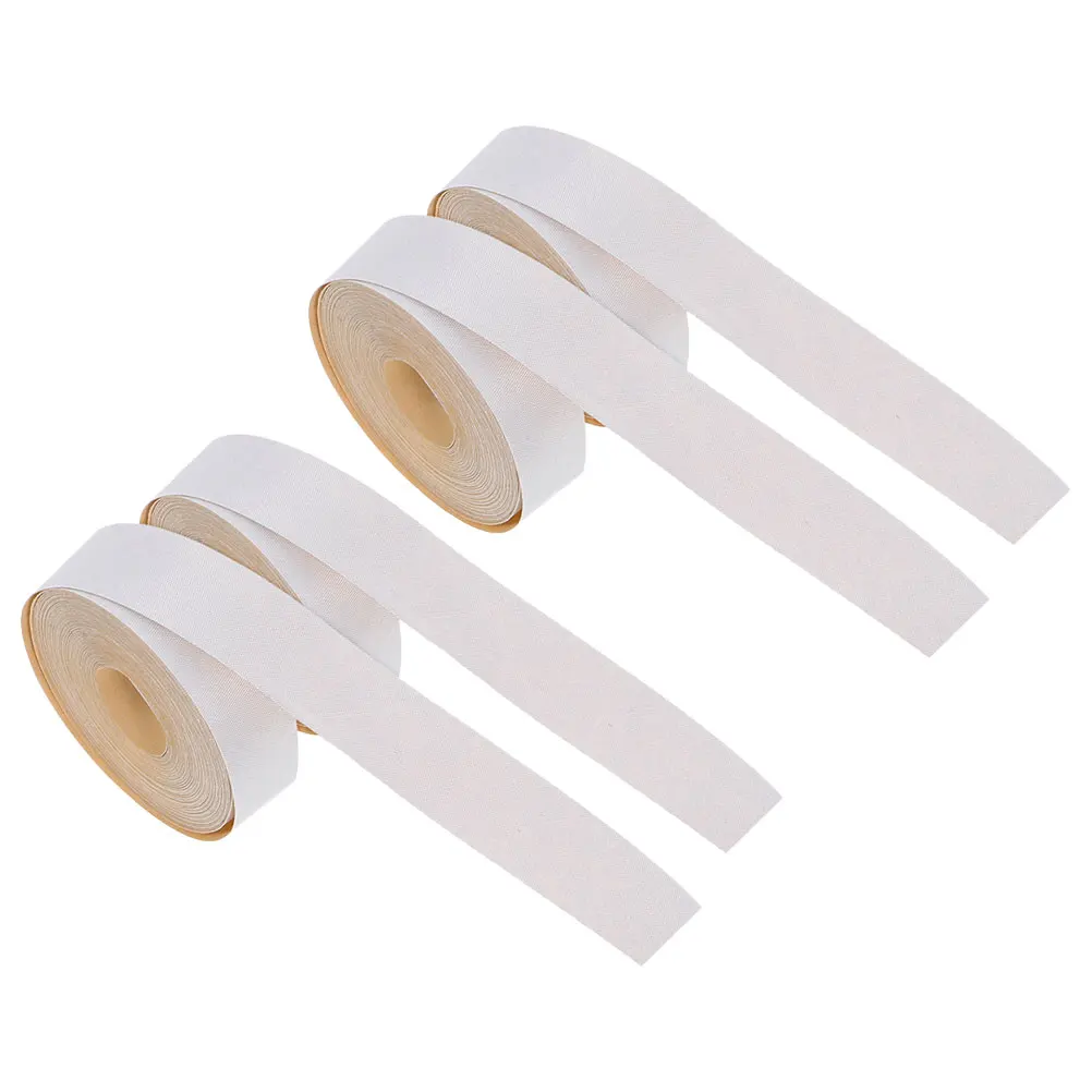

Lampshade Edge Strip 4 Rolls Cloth Strips Lampshade Edging Self Adhesive Parts Accessories Fabric Light Tape Shades Border DIY