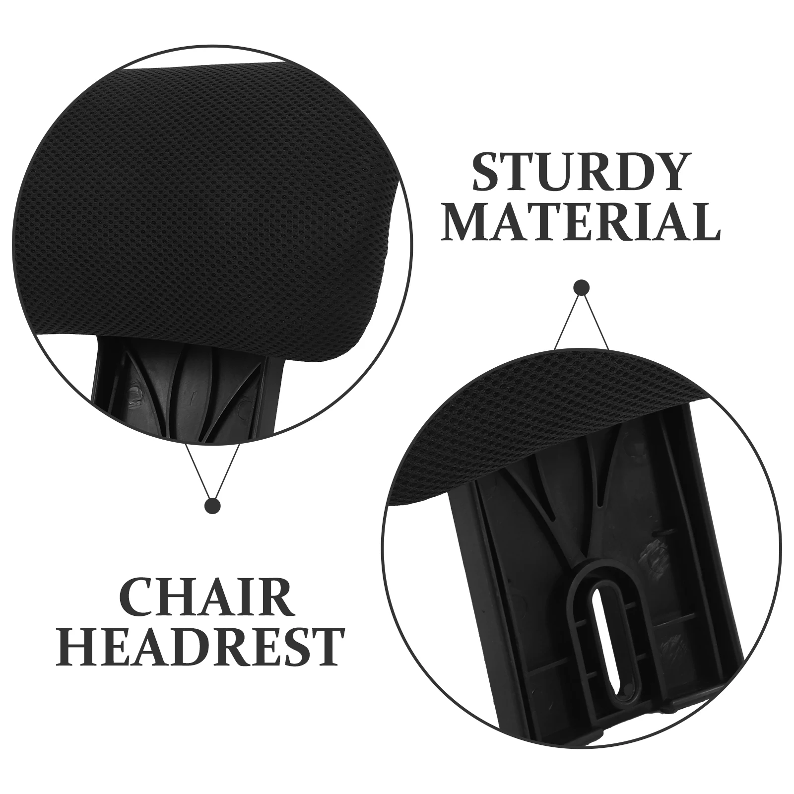 

Adjustable Computer Headrest Ergonomic Neck Support Pillow Comfortable Seat Cushion For Work With Soft Fabric Padding Neck Rest