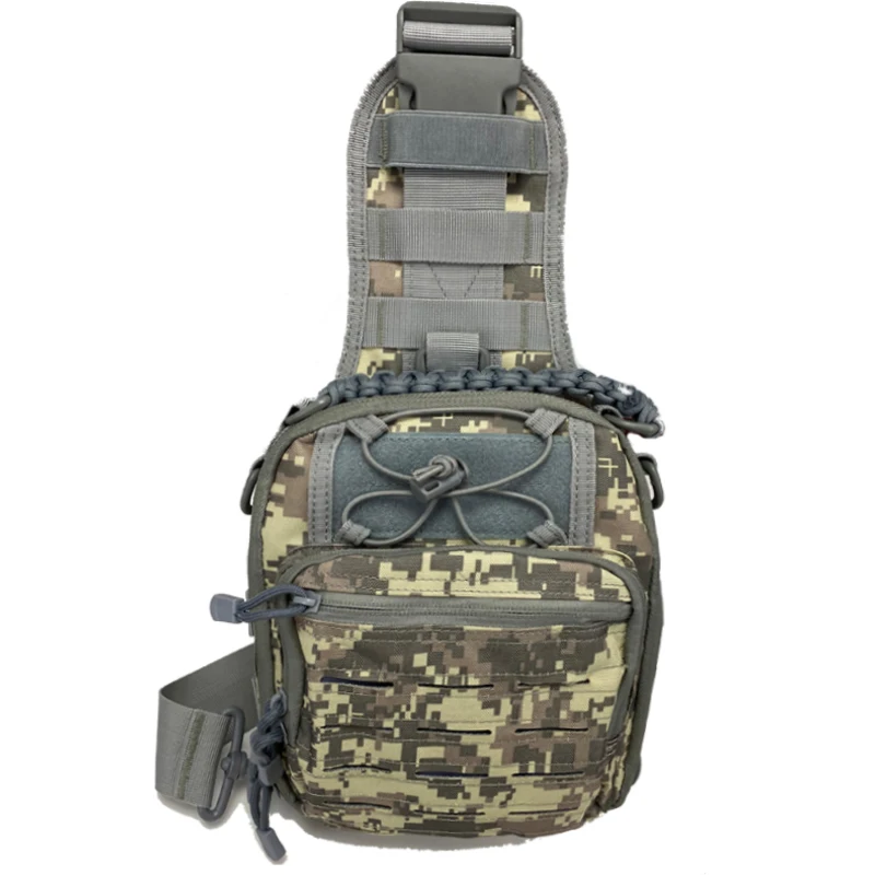 Mochila para senderismo, pesca y montañismo, bolso de hombro de viaje al aire libre 1000D, bolsa Molle para caza