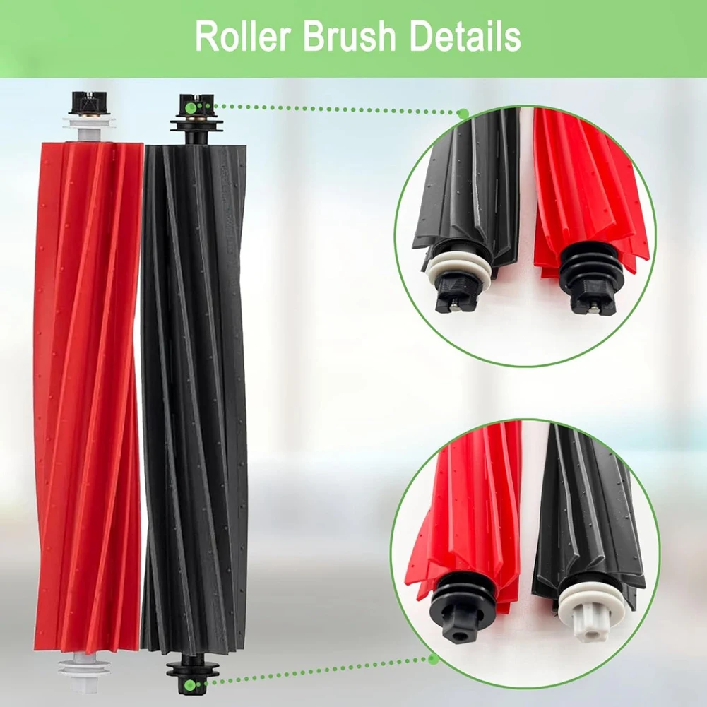 Roborock S8 Pro 울트라 로봇 진공 청소기 메인 사이드 브러시 Hepa 필터 걸레 천 먼지 봉투 교체 부품-A58E