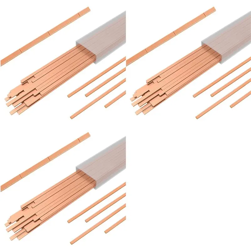 A25F-15% Silver Brazing Rods,Silver Solder HVAC Welding Rod Kit, 60 Pcs 10 Inch Flux Coated Brazing Rods