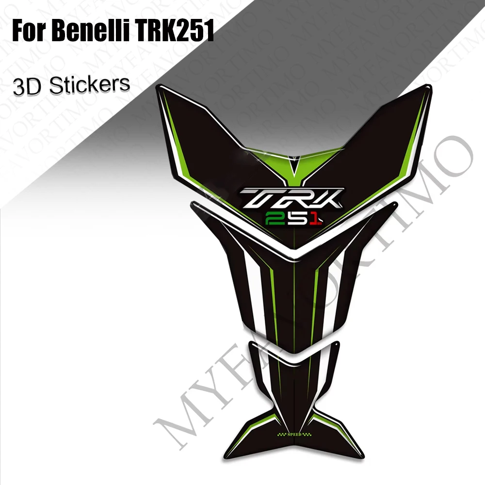 

For Benelli TRK251 TRK 251 Adventure Protector Motorcycle Tank Pad Gas Fuel Oil Kit Knee Helmet Stickers Decals