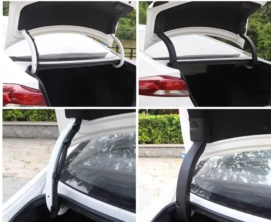 car styling car tail door post protection trims for Hyundai  Elantra 2017 2018 2019