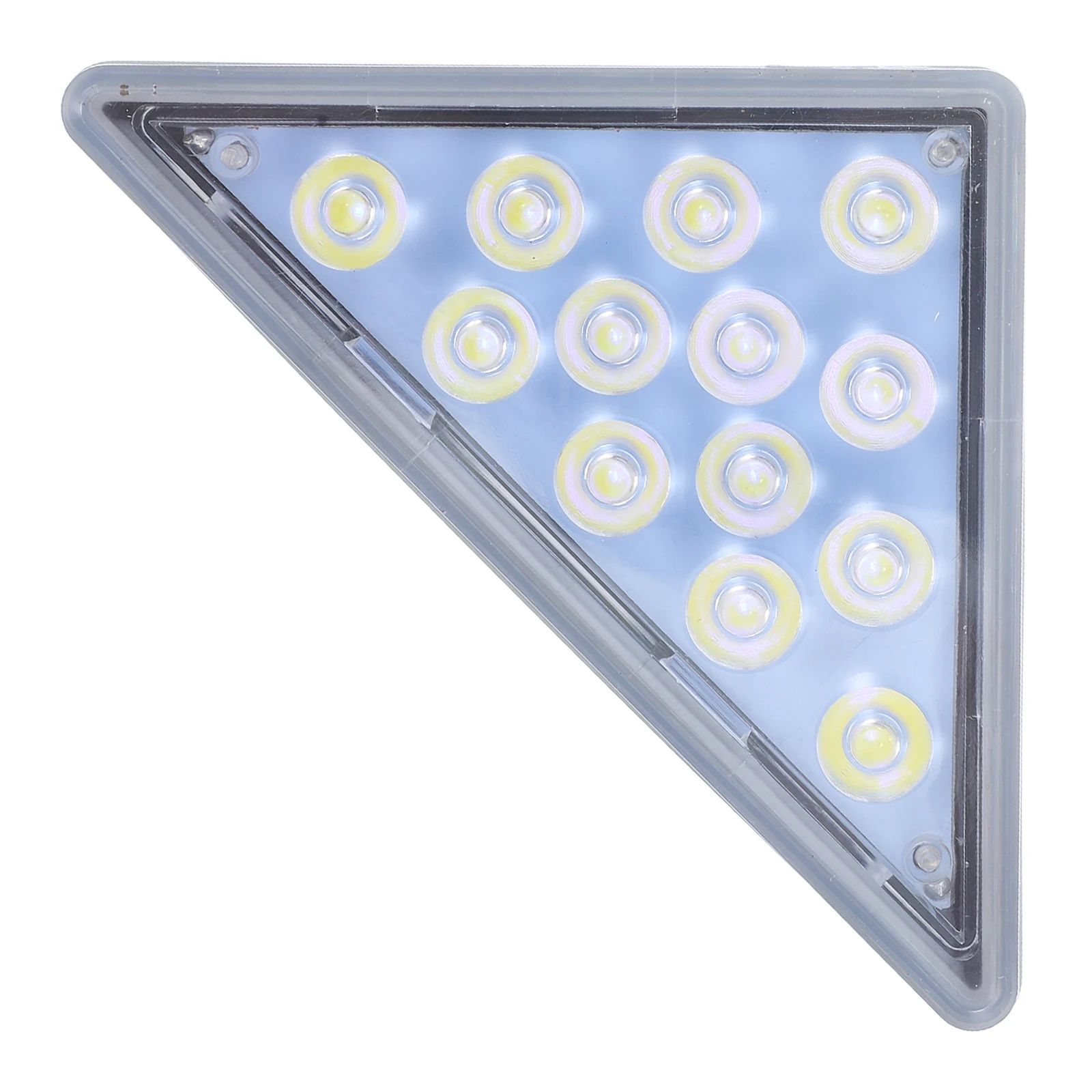 

Solar Stair Light Outdoor Step Yard Deck Porch Decorations Bright Triangular Shape Easy Installation Waterproof Garden Pathway