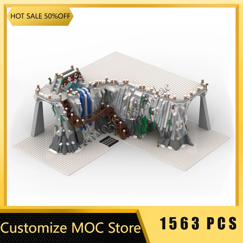 1563 قطعة حار بيع الشتاء نفق الزاوية نموذج التفاصيل وحدات اللبنات الاطفال الجمعية عرض اللعب مهرجان مفاجأة هدية #2