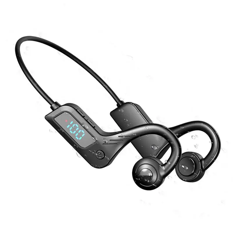 Bone Conduction Wireless Earphones Bone Conduction Headphones Wireless Sports Waterproof Conduction Headphones For Camping