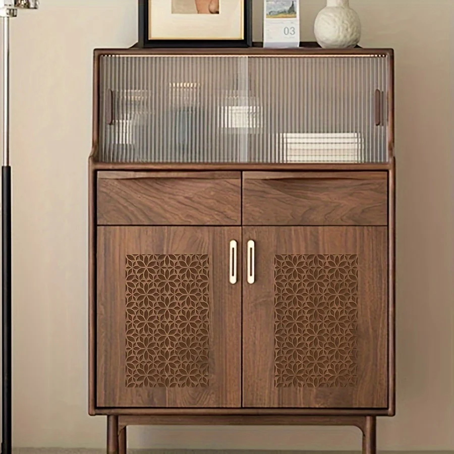 꽃무늬 기하학적 PET 스텐실 - 벽, 가구 및 직물용 재사용 가능한 꽃 패턴