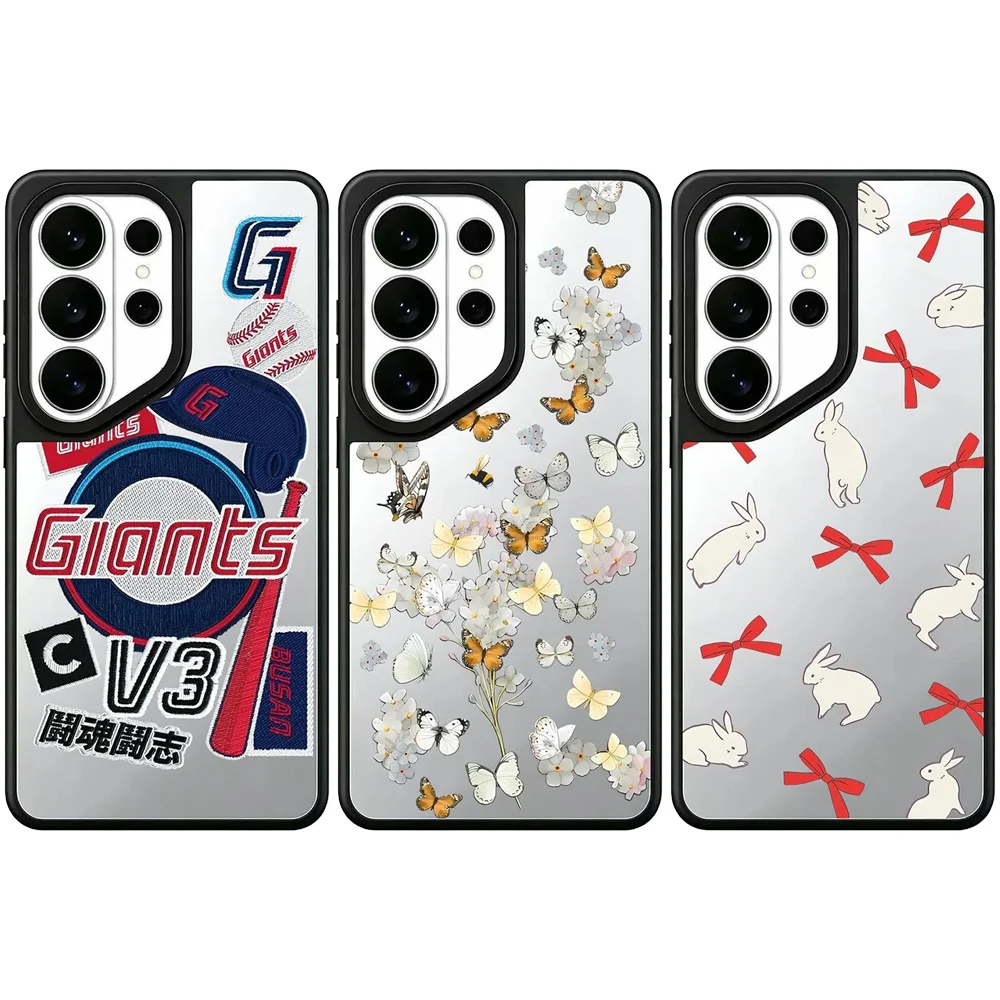 6050849 Mirror Magnetic Case: Compatible with Samsung Galaxy S23 U S24U S25 S26 Ultra S25+ S26 Plus Shell