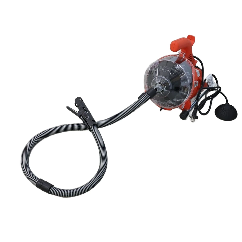 

R7 220 В электрическая машина для выемки канализационных труб с автоматической подачей, туалет/кухня, машина для очистки труб, дренажный земснаряд