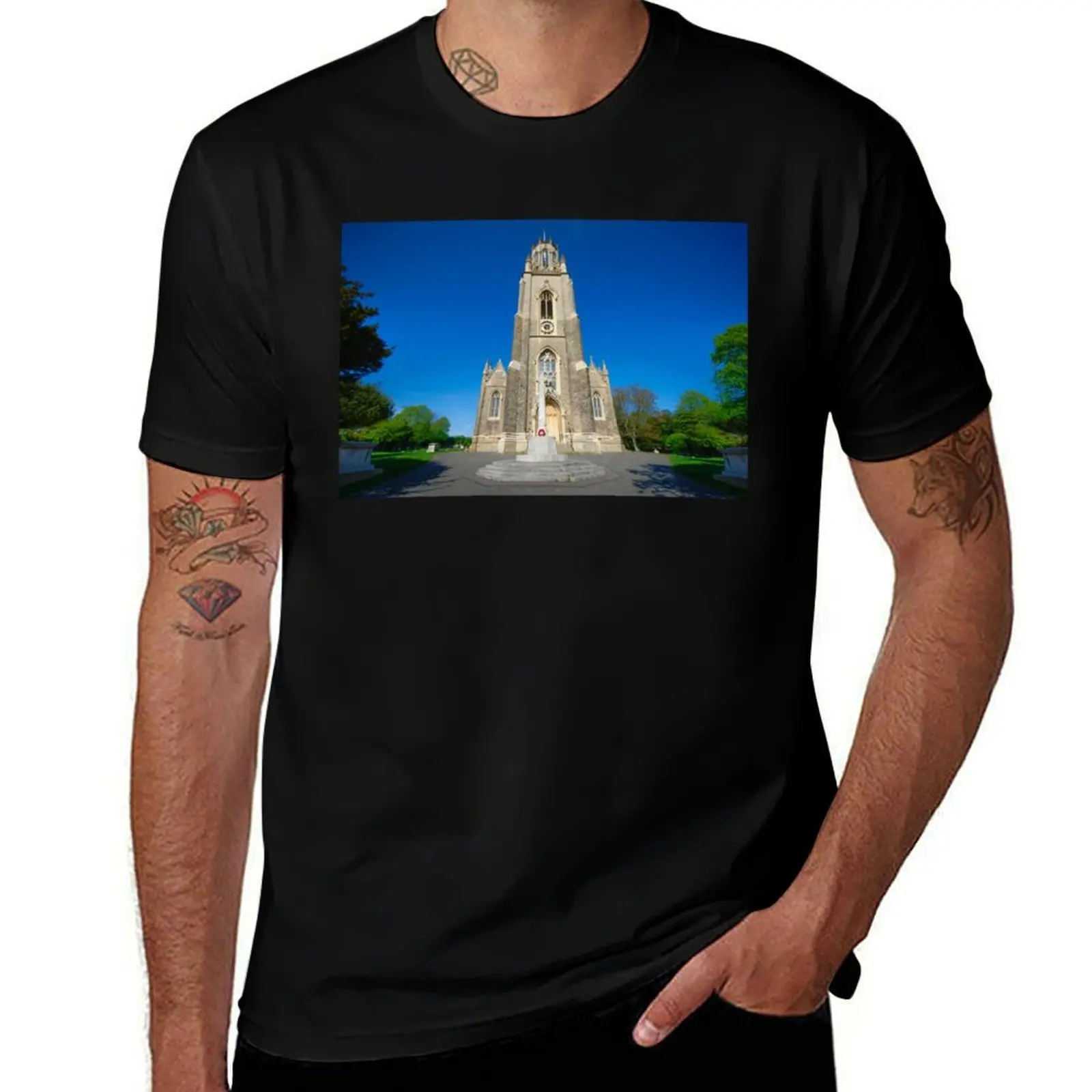 

St Georges Church Ramsgate T-Shirt oversized t shirt boys whites blue lock plus size clothes heavyweight t shirts for men