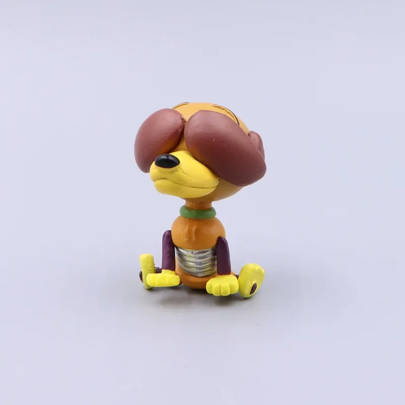

4pcs/set Anime Toy Story Hide and seek ornament Woody Slinky Dog Bo Peep Action Figure Desktop Model decoration Gift