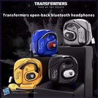 TRANSFORMERS TF-T18 Wireless Fashion Ear Hook Earphones HIFI Stereo Sound Headphones Sport Music Earbuds Long Endurance Gifts