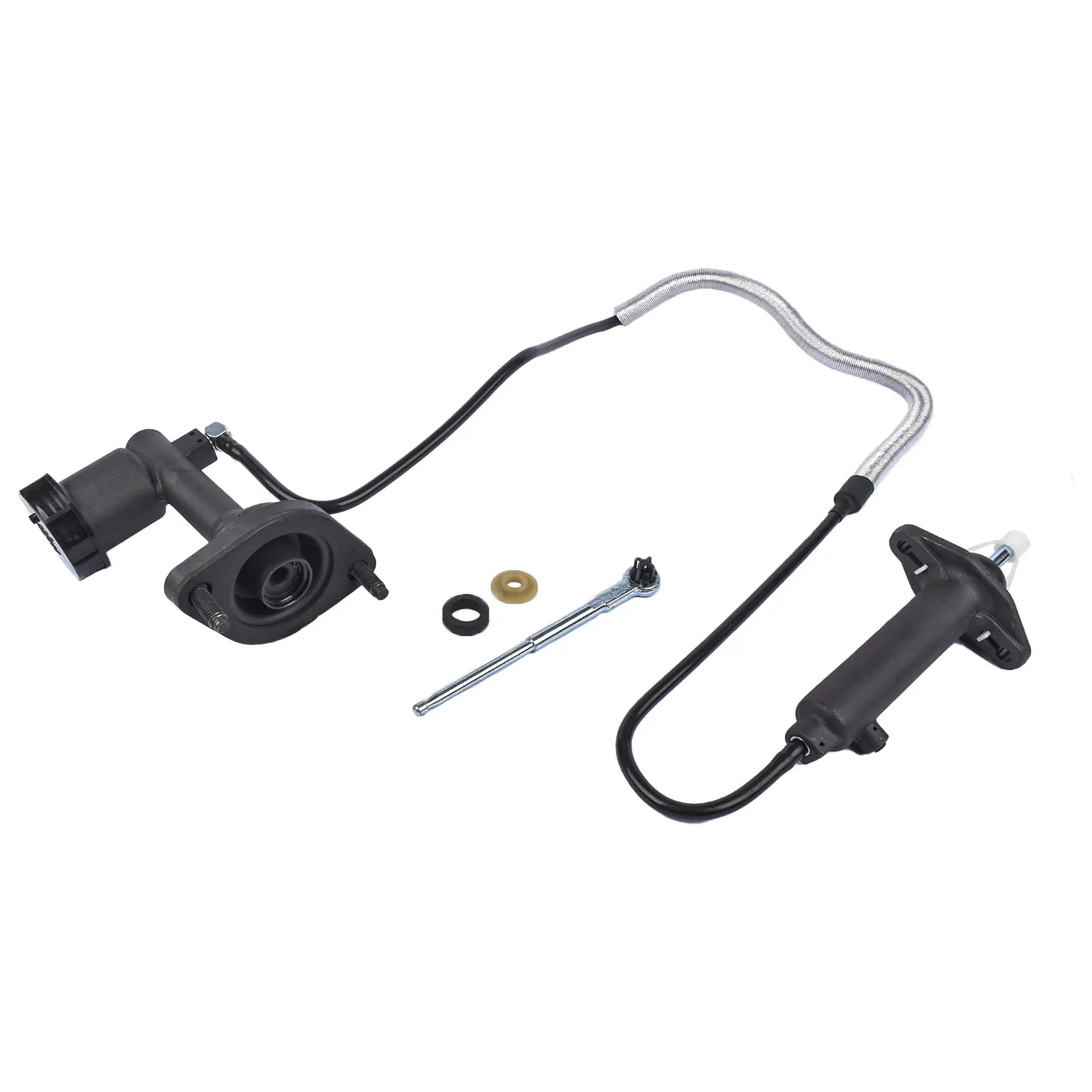 Clutch Master & Slave Cylinder Assembly 5130101100 Fit for Wrangler 2.5L/4.0L OHV 4cyl/6cyl