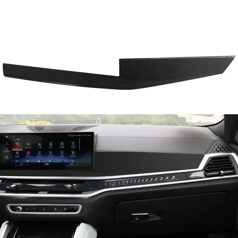 

For BMW X6 G06 Dry carbon fiber interior X6 central control gear instrument panel door 23-26