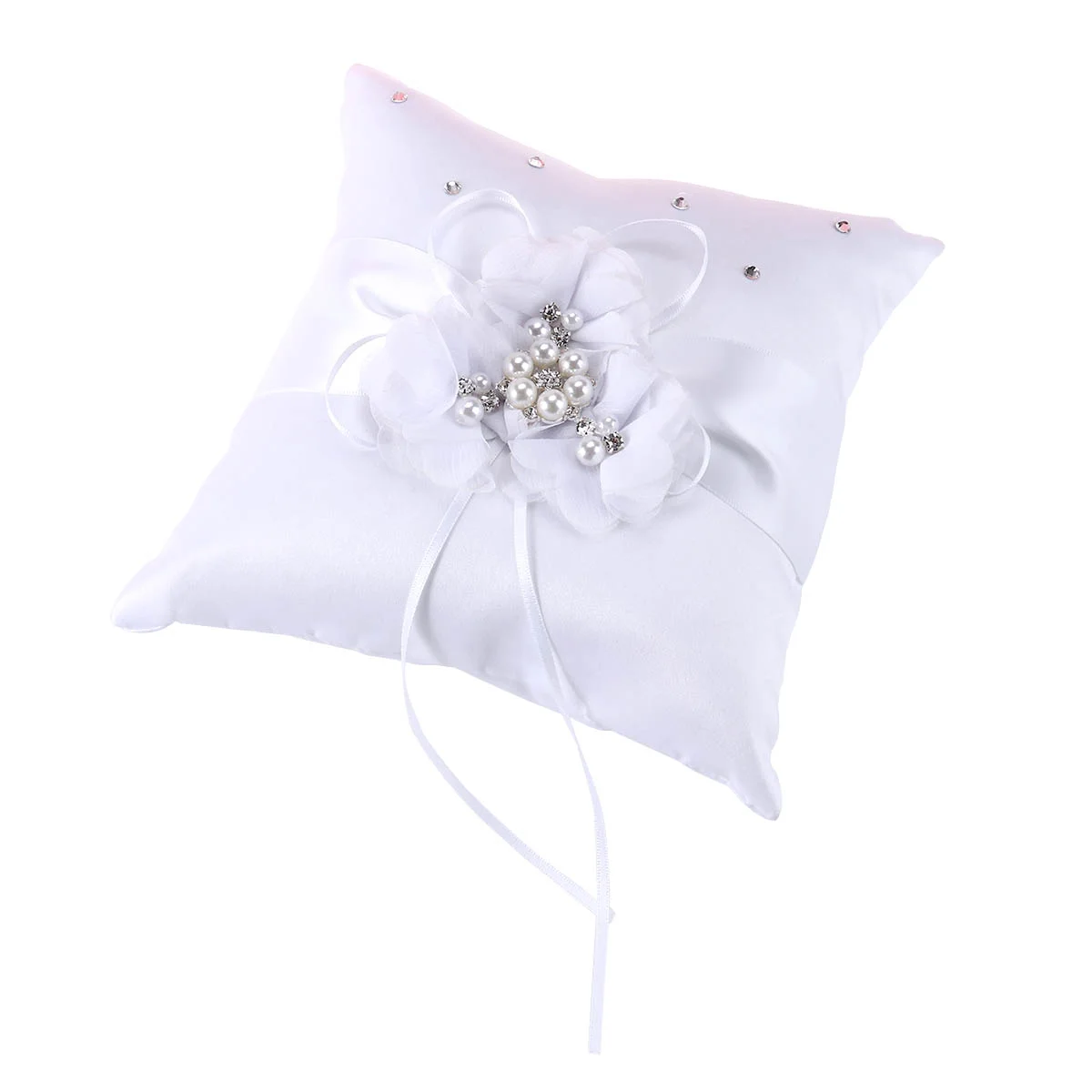 

20 *20cm Ribbon Decoration Bridal Rings Pillows Decorate Western Style Basket Bride