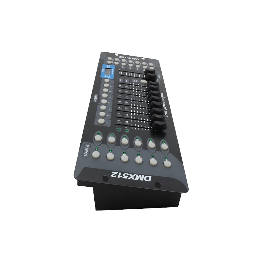 ترقية 192 وحدة تحكم dmx ضوء المرحلة 512 dmx وحدة التحكم dj معدات التحكم