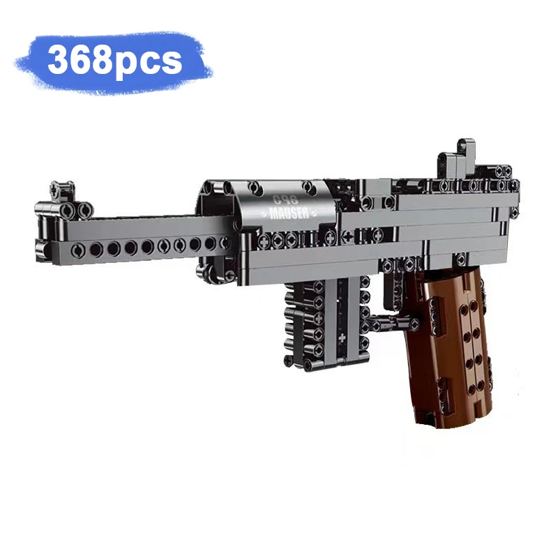 14011 C96 銃 368ピース MOC 軍隊銃器セット 子供のおもちゃ 男の子の誕生日プレゼント