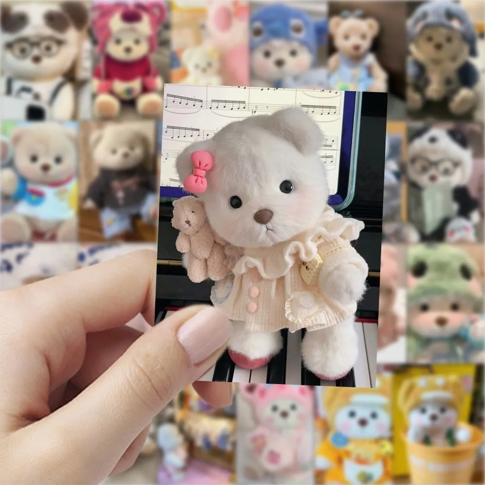 63 ملصق Lena Bear - ملصقات على شكل رسوم متحركة للديكور والحرف اليدوية (متجر Anime Worlds)