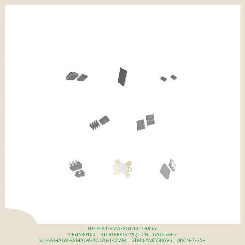 

HJ-IPEX1-SMA-RG1.13-130 мм 1461530100 RTL8188FTV-VQ1-CG GALI-S66+ KH-SSMAJW-SSMAJW-RG178-140MM STM32WB55RGV6 BDCN-7-25+