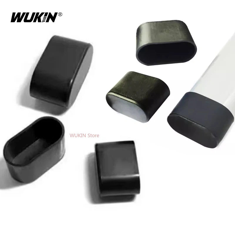 Oval Chair Leg Caps Non-Slip Furniture Table foot Protector Pads Wear resistant