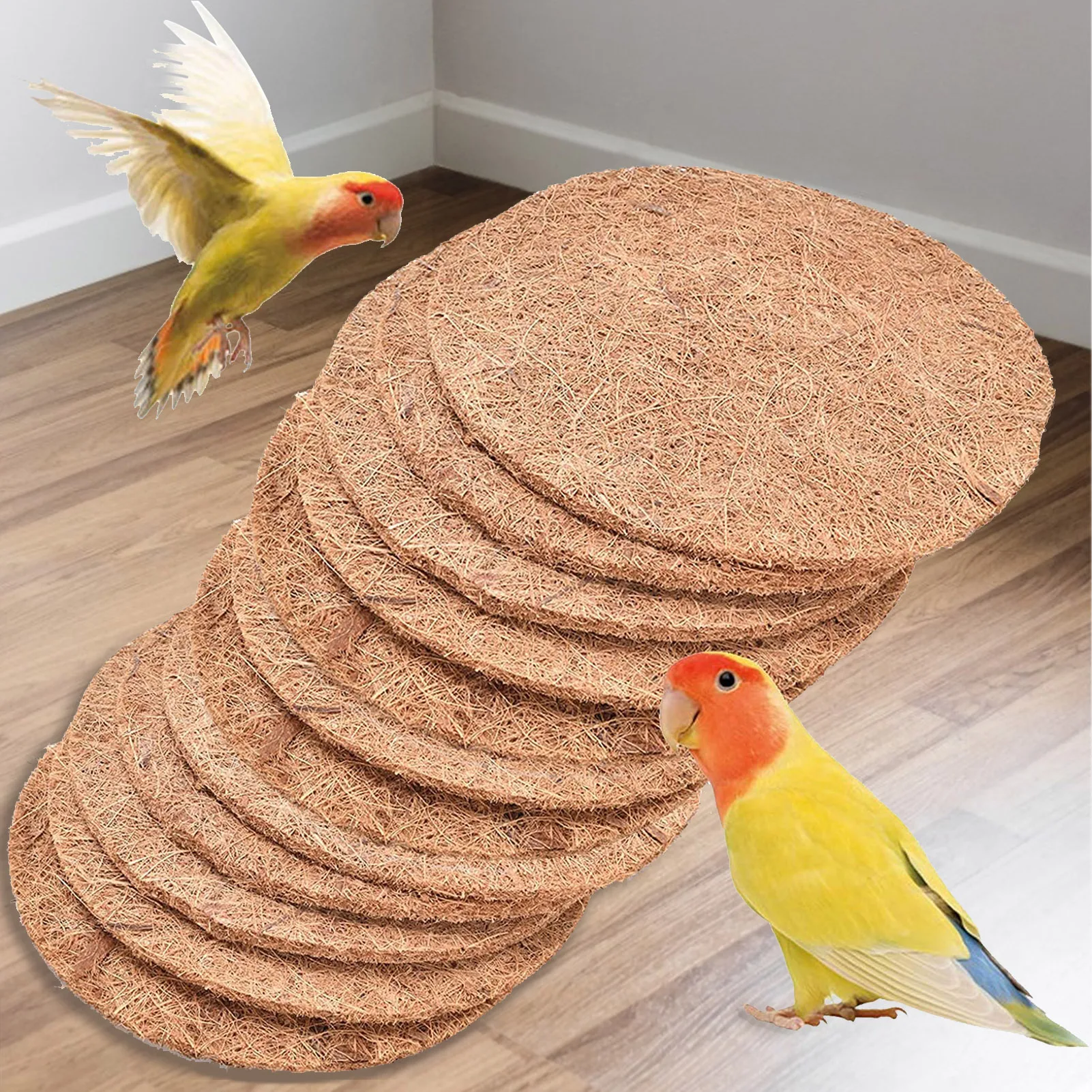 Bird Nest Racing Pigeon Breeding Eggs Mat Style Grass Mat Dehumidification Grass Bird Basin Nest For Bird