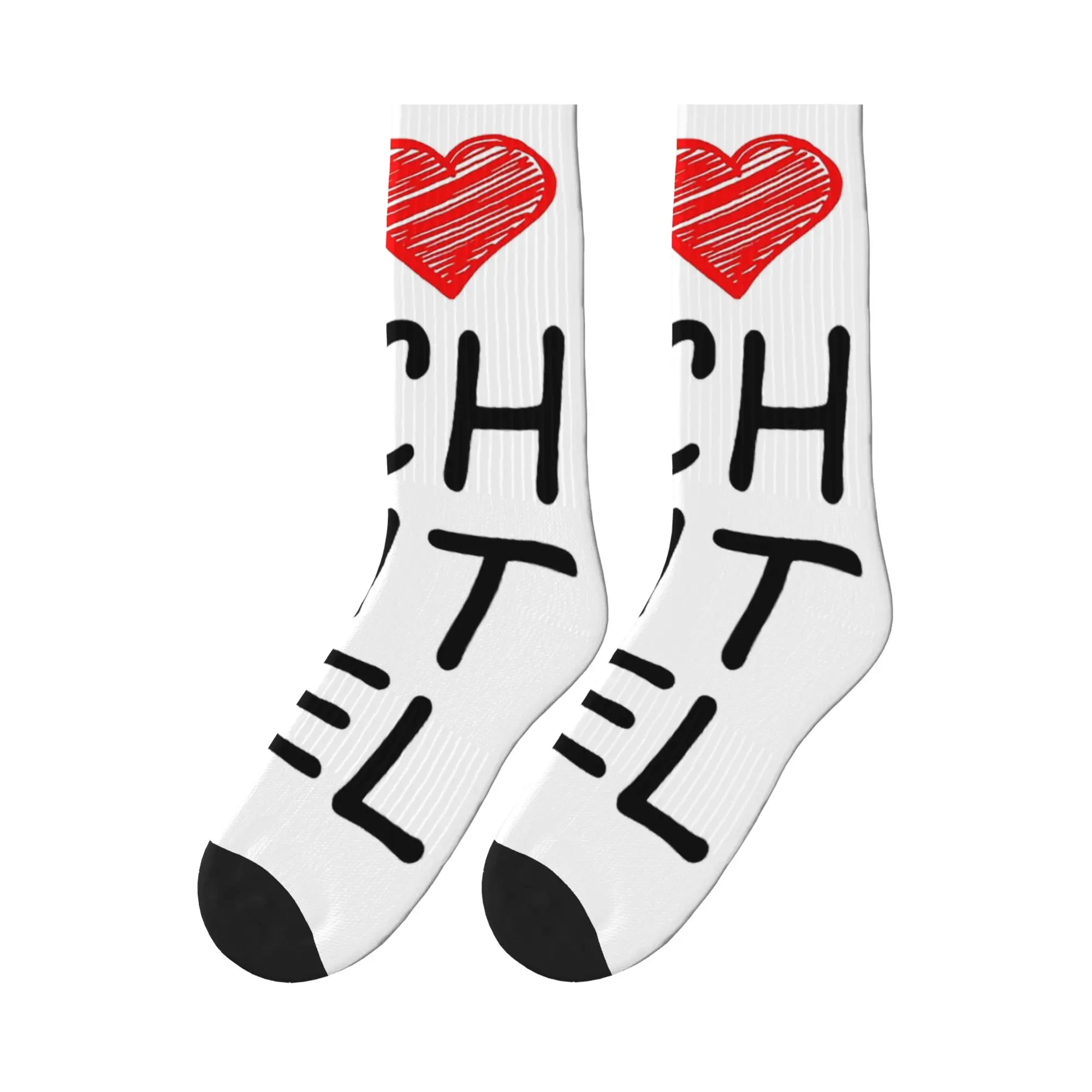 

Спортивные носки I Love Schnitzel, впитывающие пот, всесезонные носки для мужчин и женщин, подарок на день рождения