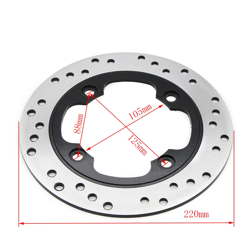 Motorcycle Rear Brake Disc Brake Rotor For Honda CBR600 F3 F4 F4i CBR600RR CBR900RR CBR1000RR Fireblade Daytona 650 NSS250 Forza