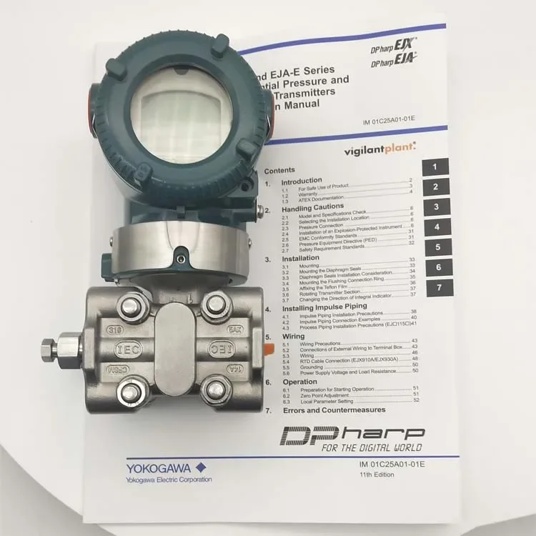 Japan Original Yokogawa EJX and EJA-E series differential pressure and pressure transmitter